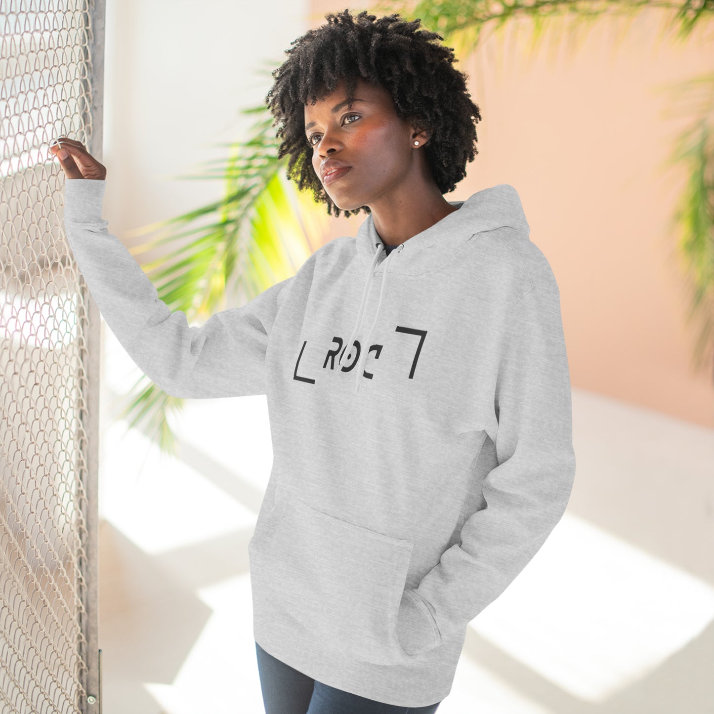 ROC Three-Panel Fleece Hoodie