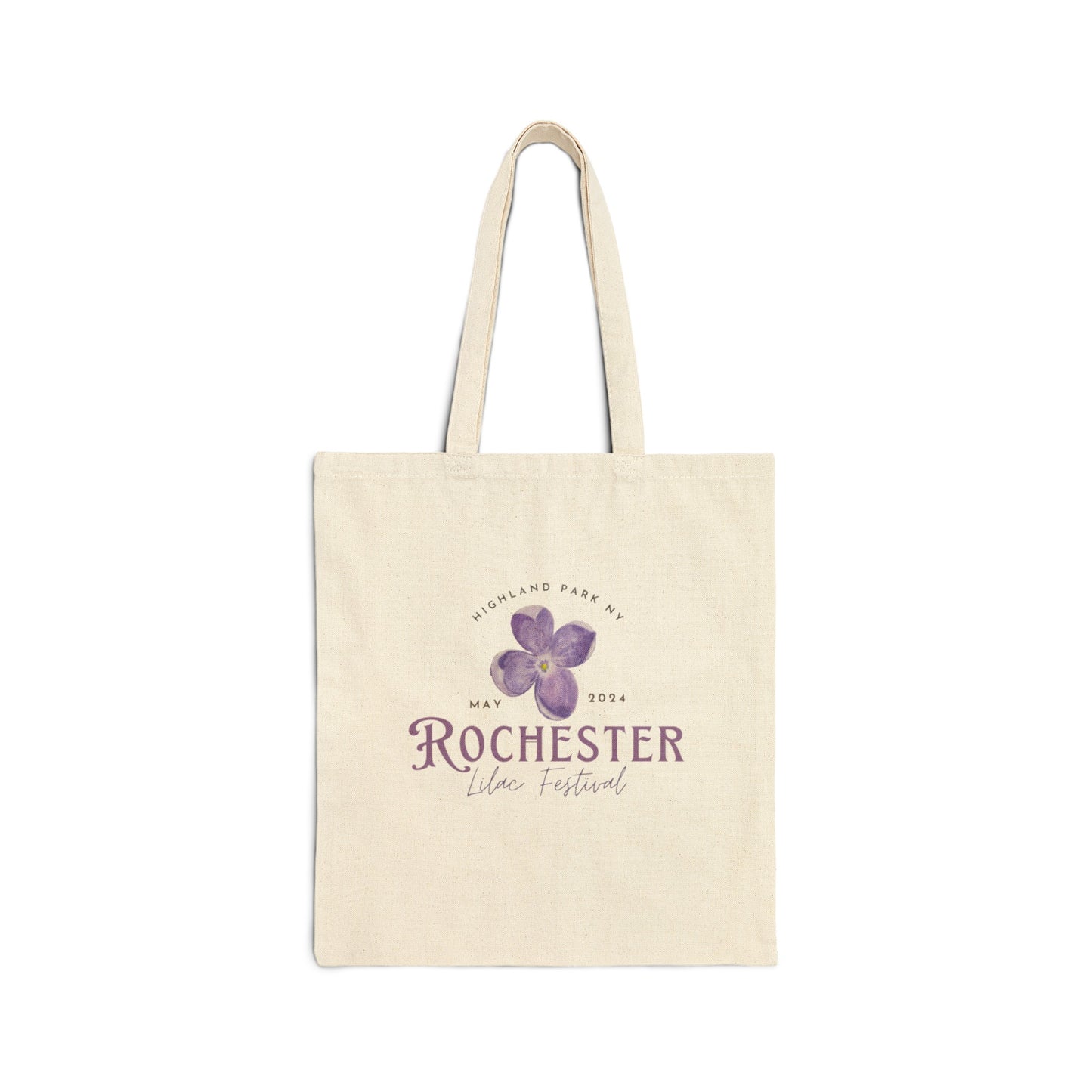 Lilac Fest Canvas Tote Bag