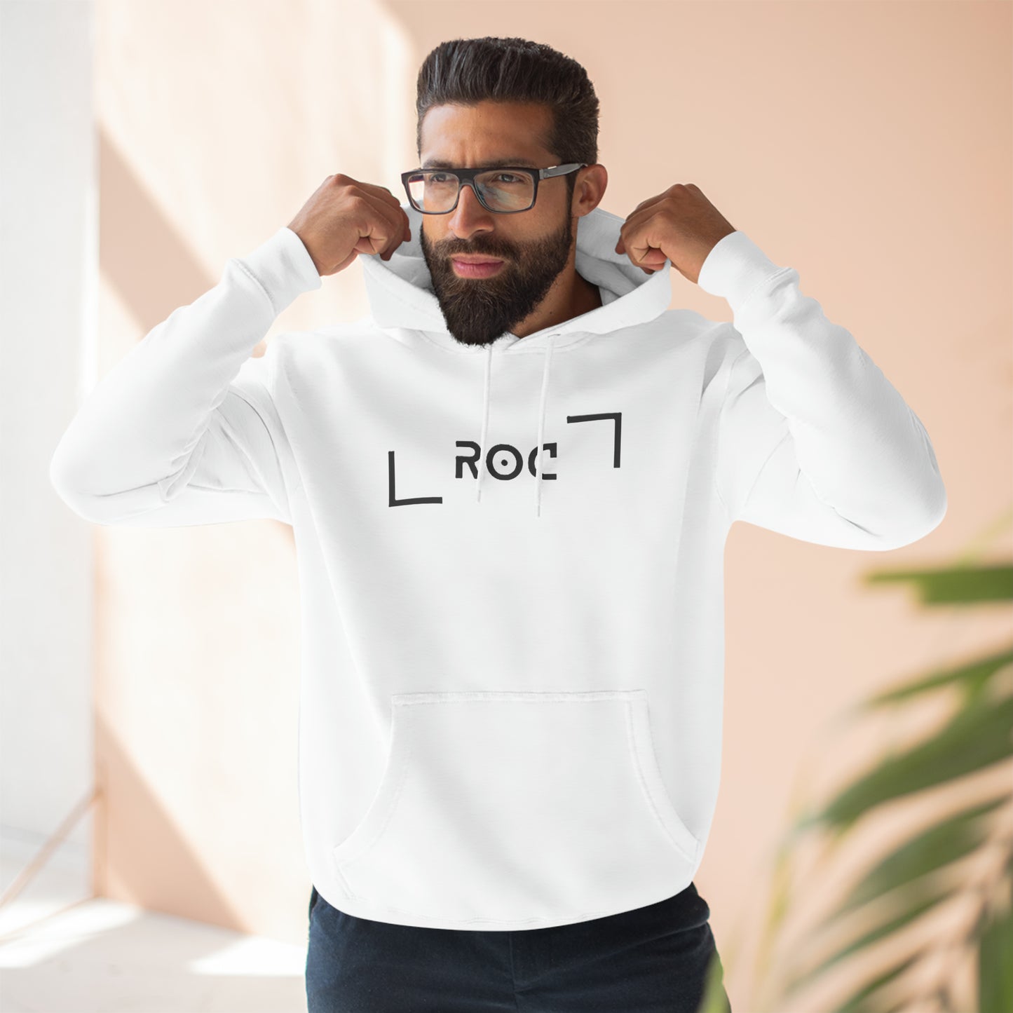 ROC Three-Panel Fleece Hoodie