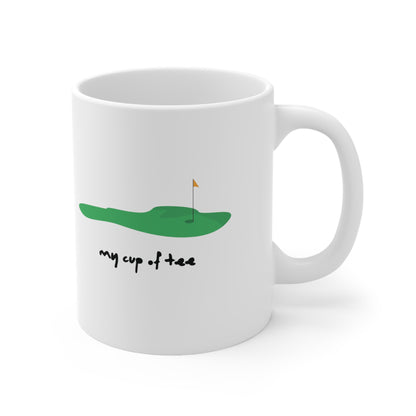 Golf Theme Ceramic Mug 11oz