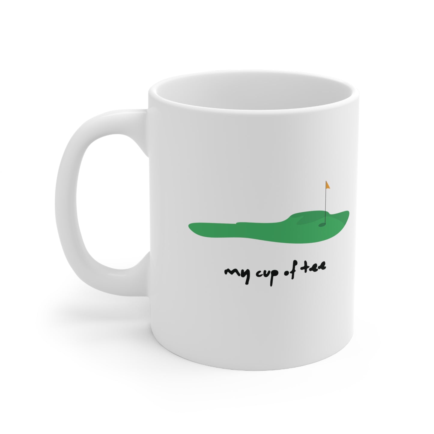 Golf Theme Ceramic Mug 11oz