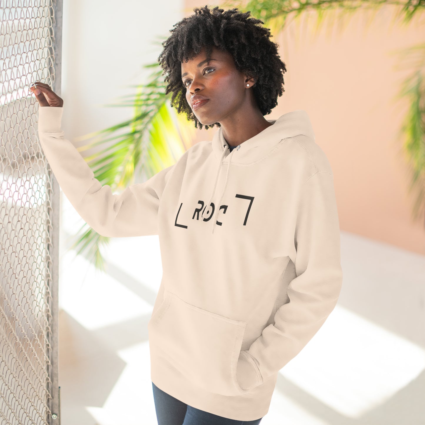 ROC Three-Panel Fleece Hoodie