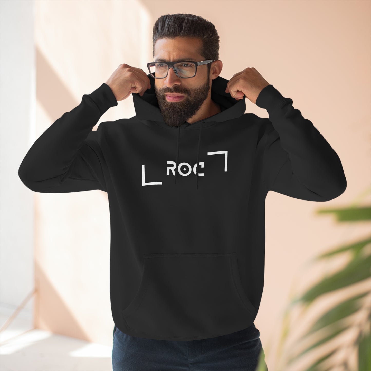 ROC Three-Panel Fleece Hoodie