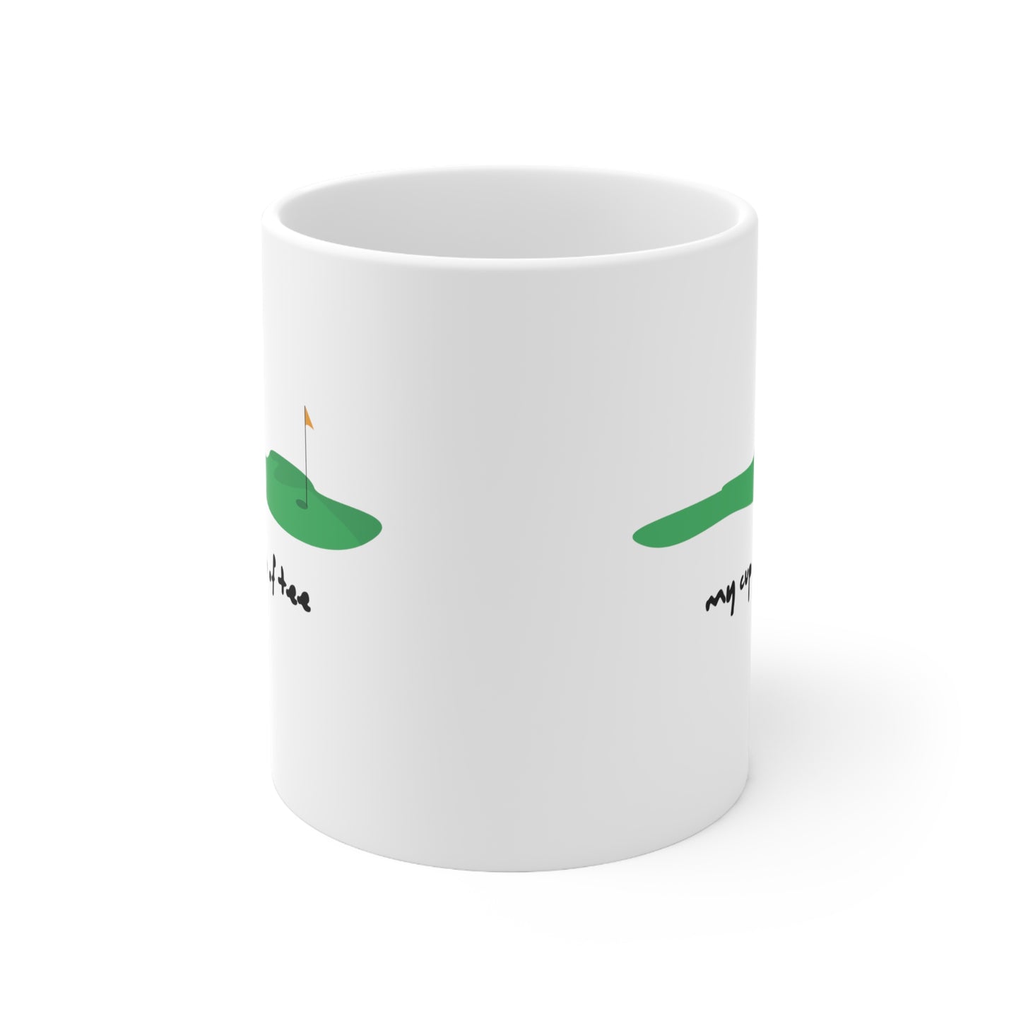 Golf Theme Ceramic Mug 11oz