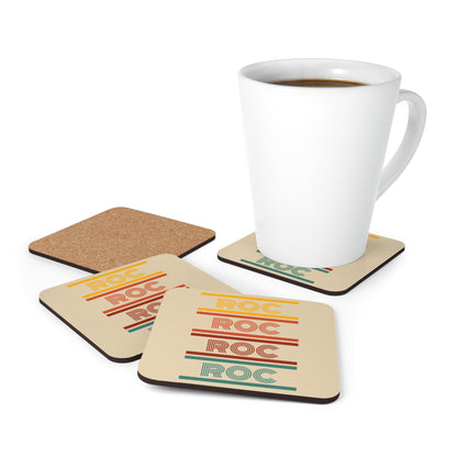 Corkwood Coaster Set