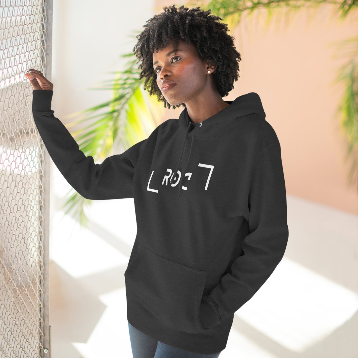 ROC Three-Panel Fleece Hoodie