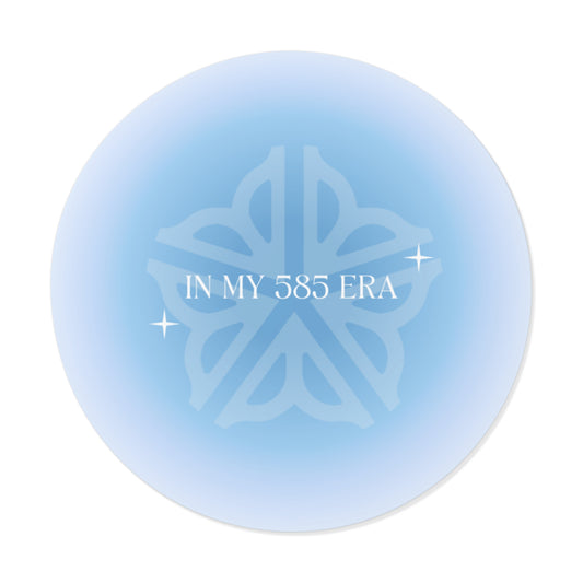 585 Era Round Vinyl Stickers