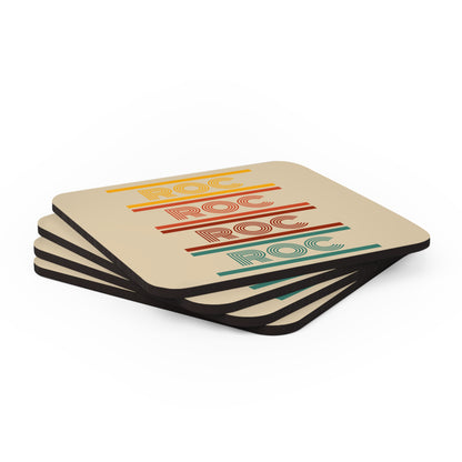 Corkwood Coaster Set